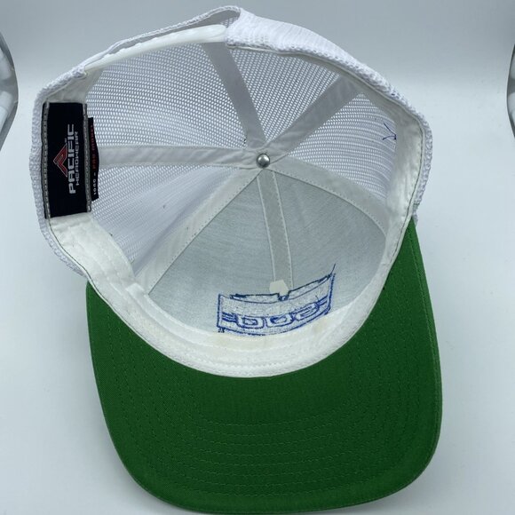 First Data 500 Green White Cap Trucker Hat Snap-back 42 Martinsville Speedway - Picture 8 of 9